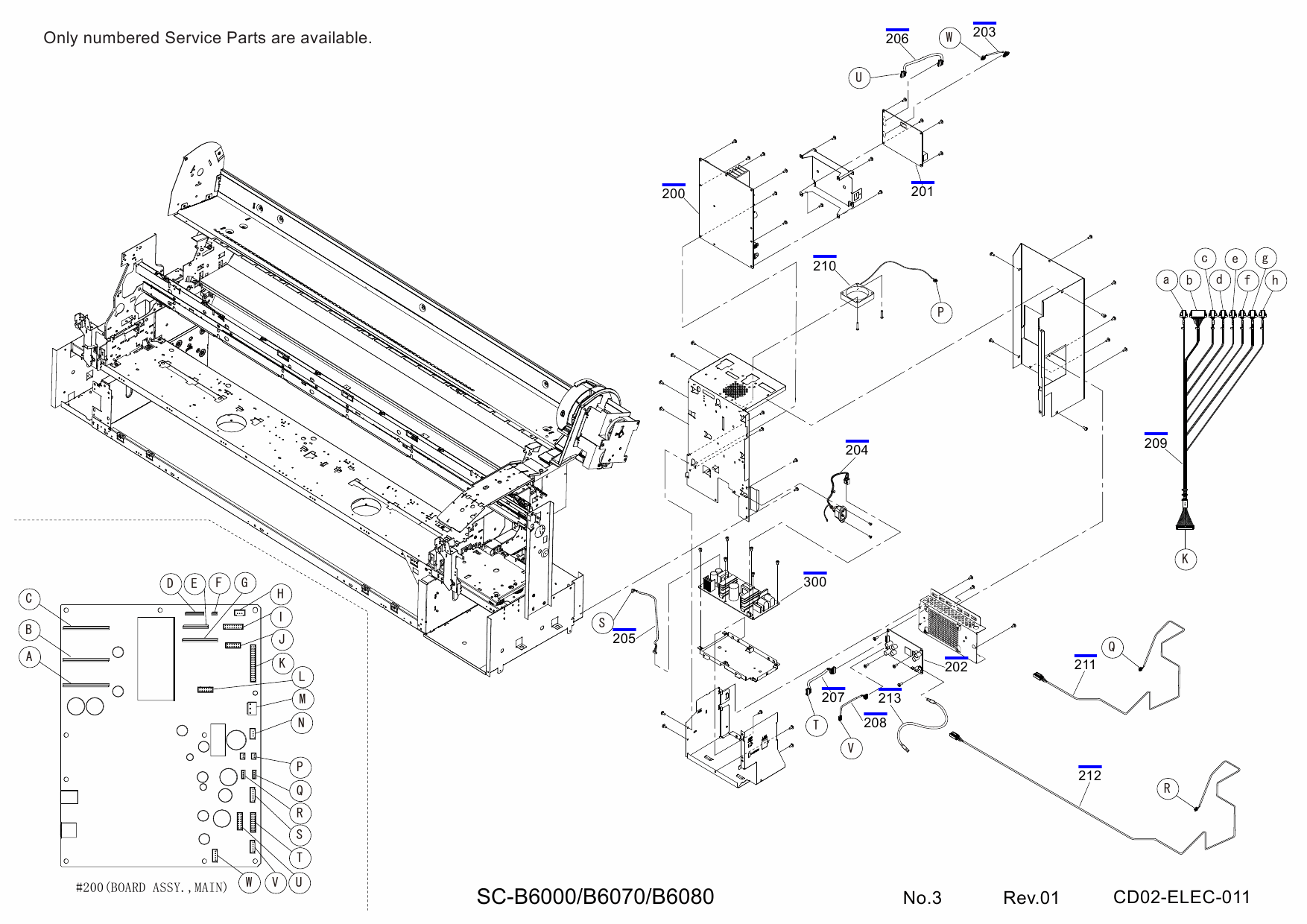 EPSON SureColor B6000 B6070 B6080 Parts Manual-5